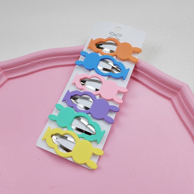 Accesorios para el cabello para mujeres y niños, lindos tocados, pinzas para el cabello esmeriladas, pinzas para el flequillo hechas a mano, pinzas para el cabello con pinza lateral