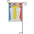 thumbnail image 5 of SKYSONIC Cute Father's Day Double-Sided Printed Garden House Sports Flag-12x18(in)-Polyester Decorative Flags for Courtyard Garden Flowerpot, 5 of 6