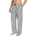 thumbnail image 6 of Sikiie Dice Cubes Mens Pajama Pants Sleep & Lounge Pants, PJ Bottoms With elastic waistb and Pockets XX-Large, 6 of 6
