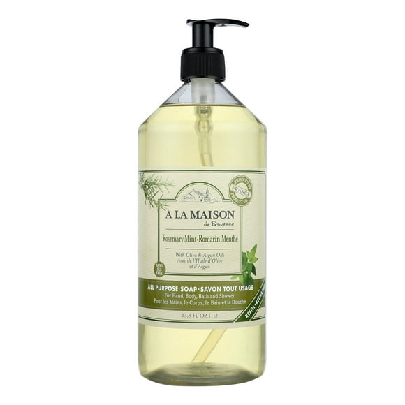 A La Maison Liquid Hand Soap, Rosemary Mint 33.8 Oz