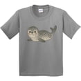 thumbnail image 3 of Inktastic Adorable Seal Illustration Cute Animal Art Youth T-Shirt, 3 of 5