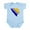 Sky Blue, variant on CafePress - Bosnia And Herzegovina Flag Infant Bodysuit - Baby Light Bodysuit, Size Newborn - 24 Months