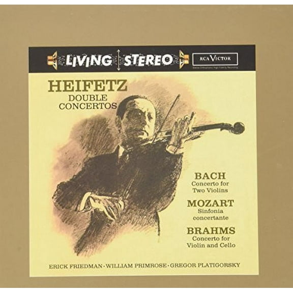 Jascha Heifetz - Double Concertos: Bach, Mozart, Brahms - Music & Performance - CD