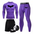 thumbnail image 1 of Conjunto Deportivo Hombre Batman Playera + Licra + Short, 1 of 2
