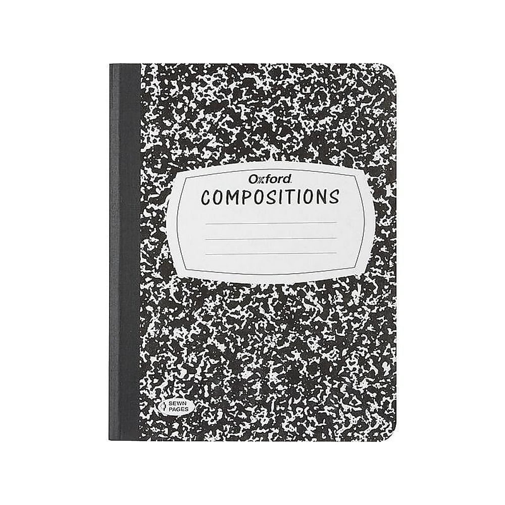 Oxford Composition Notebook 7.5" x 9.75" Wide Ruled 120 Sheets 532986
