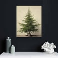 thumbnail image 4 of COMIO  Vintage Christmas Tree Wall Art Retro Winter Pine Botanical Aesthetic Pictures Prints Neutral Winter Room Wall Decor Canvas Posters Farmhouse Holiday Wall Decor, 4 of 4