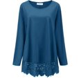 thumbnail image 1 of HSHDLDF Plus Size Swing Lace Flowy Tank Top for Women, 1 of 6