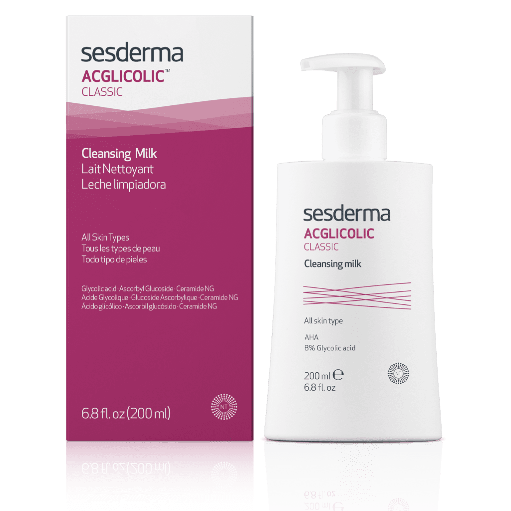 Sesderma ACGLICOLIC CLASSIC Cleansing Milk 6.8 fl. Oz
