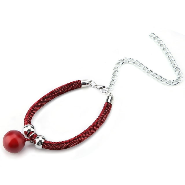 Collar para gatos con campana, collar Ajustable de Nailon Para Mascotas, Suave y Agradable Para La Piel. Collar de Mascotas de Estilo Japonés Con Cadena de Extensión para