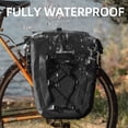 thumbnail image 2 of Alforjas para bicicleta ROCKBROS, bolsa trasera impermeable con capacidad de 30 litros, 2 of 9