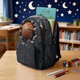 thumbnail image 3 of DISNIMO 17 Inch School Backpack Basketball Print Lightweight Student Bookbag for Primary Middle School Students 17 Inch Large Backpack with Adjustable Padded Straps, 3 of 7