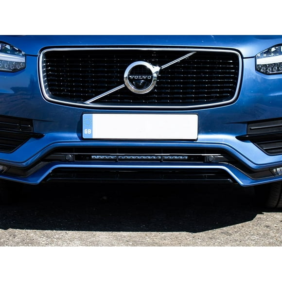 Convient 2016-2023 Volvo XC90 Triple-R Light Kit de Montage de Barre Lumineuse VIFK-XC90-01K pour Barre Lumineuse LED Triple-R-Light Linear-18 Elite Series; Support de Faisceau Pare-Chocs; Monte une Barre Lumineuse; Revêtement en Poudre Noir