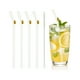 thumbnail image 1 of Uxcell 4 Pcs Popotes de Vidrio Reutilizables, 7.87" Popotes de Vidrio con Conejos Resistentes a Roturas, Popotes Claros y Lindos para Whisky, Café, Jugo, Refrescos y Té, Amarillo, 1 of 6