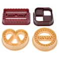 thumbnail image 2 of GOOHOCHY 2 sets Cookie DIY Moldes Moldes de pastel de plástico Cortadores de galletas creativos DIY Fondant Molde, 2 of 7
