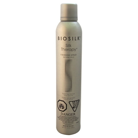 Spray para el cabello Biosilk Biosilk Silk Therapy Finishing Spray - Natural Hold Spray para el cabello Unisex 10oz