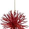 thumbnail image 4 of Northlight Starburst Hanging Christmas Ornament - 4.5" - Red, 4 of 6