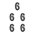 thumbnail image 3 of jesticaly House Numbers ple Numerical Marks Accessories Exquisite Number Signs Parts Number Sign DIY Accessory for Apartment Hotel Number 6 5Set, 3 of 6
