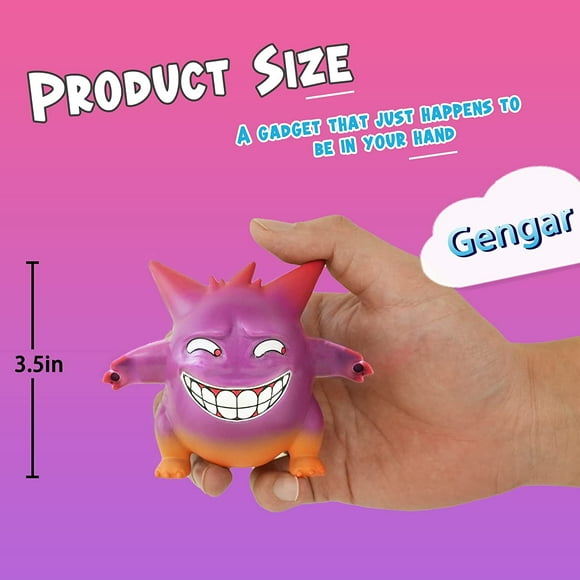 Figura de acción HUOGUO Gengar, divertida estatua de anime, 12 cm