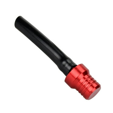 Replacement Aluminum Fuel Gas Tank Cap Vent Air Valve Breather Tube Pit for Dirt Bike, Motorcycle, ATV Accessories