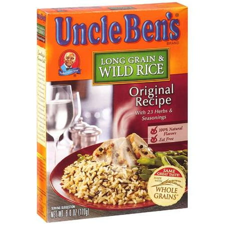 Uncle Ben's Original Recipe Long Grain & Wild Rice, 6 oz