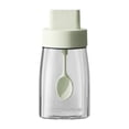 thumbnail image 2 of Dispensador de especias, caja de condimentos, tarro de vidrio multiusos, pequeño contenedor de almacenamiento, bote de cocina para Picnic familiar, ba verde, 2 of 8