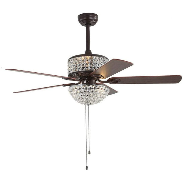 52 Inch Led Crystal Ceiling Fan Light With Remote Control 5 Reversible Blades Vintage Elegant Fixture For Home Decoration Living Room Bedroom Bronze Com - Elegant Ceiling Fans With Lights And Remote 52 Inch Led Crystal Ceiling Fan Light With Remote Control 5 Reversible Blades Vintage Elegant Fixture For Home Decoration Living Room Bedroom Bronze Com - Elegant Ceiling Fans With Lights And Remote