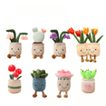 thumbnail image 2 of Creative Succulent Plant Decoration Plush Fun Simulation Potted Office Home Decoration-SinKeeU, 2 of 4