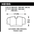 thumbnail image 3 of Hawk 87-91 BMW 325i DTC-70 Front Race Brake Pads Fits select: 2000-2003 LAND ROVER DISCOVERY II, 1991-1992 BMW 318, 3 of 7