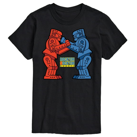 Rock 'Em Sock 'Em Robots - Rock Sock Em Robots - Men's Short Sleeve Graphic T-Shirt