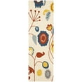 thumbnail image 3 of SAFAVIEH Soho Zoe Floral Wool Area Rug, Beige/Multi, 5' x 8', 3 of 6