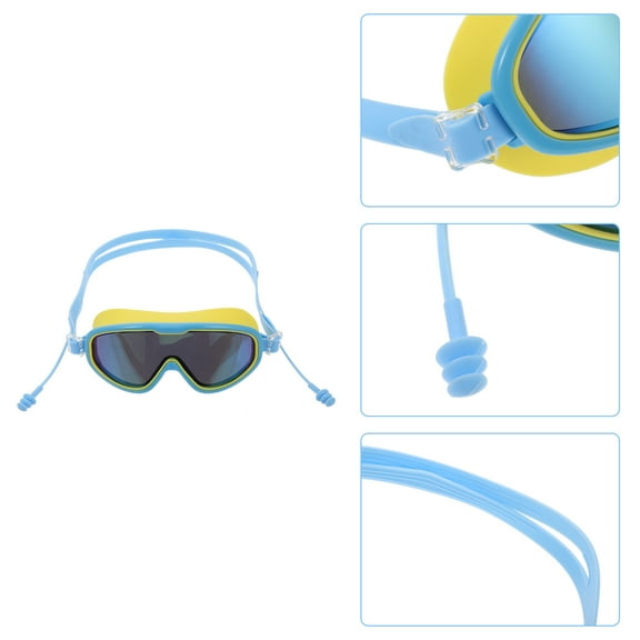 DEEPCRAFF Kids Goggles Cartoon Waterproof Clear Vision 1Pack