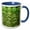 Blue/White, variant on 3drose, Rows of Green Artichokes, Vegetables - Li11 Jmi0001 - Janis Miglavs, 11oz Mug