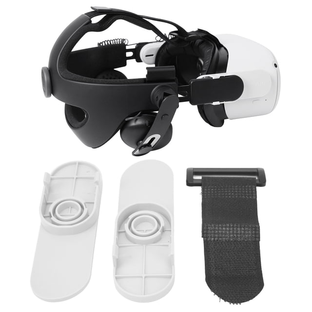 Headset Adapter Audio Strap Kit, Headset Connector Securely Connected Plastic Precise Moulding for VR Game