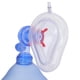 thumbnail image 2 of Juego de resucitador de entrenamiento de emergencia PVC PP Bolsa de resucitador simple Juego de cubierta facial para respirar Herramienta de respiración artificial para el hogar Bebé Estándar 1600 ml, 2 of 14