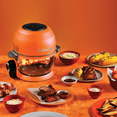 thumbnail image 6 of Fritaire Self-Cleaning Glass Bowl Air Fryer, 5 Qt, 6 Functions, BPA Free, Rotisserie/Tumbler, Cherry, 6 of 17