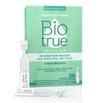 thumbnail image 3 of (6 pack) Biotrue Hydration Boost Eye Drops for Irritated, Dry Eyes in Single Dose Vials from Bausch + Lomb, Instant Moisture, Preservative Free, pH Balanced, Naturally Inspired, 30 Count, 3 of 7