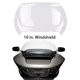 thumbnail image 2 of Parabrisas Delantero de Motocicleta, Deflector de Viento de 10 Pulgadas para Street Glide FLHX/I CVO FLHXSE 2024-, 2 of 5