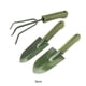 thumbnail image 5 of Cateissary Juego de rastrillo de Mini palas de 3 uds., pala en miniatura práctica, mango de plástico, herramientas de mano para jardinería, suministros Jardín y Patio Cateissary HA080249-00B, 5 of 6
