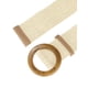 thumbnail image 2 of Cinturones anchos de tejido elástico para mujeres INSPIRE CHIC, cinturones elásticos con hebilla redonda de ratán de paja para vestido 60-85cm/23.62-33.46" Beige, 2 of 4