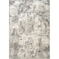 thumbnail image 1 of Dynamic Rugs ON466873190 3 ft. 6 in. x 5 ft. 6 in. Onyx 6873 Rectangle Contemporary Area Rug - 190 Cream & Grey, 1 of 1