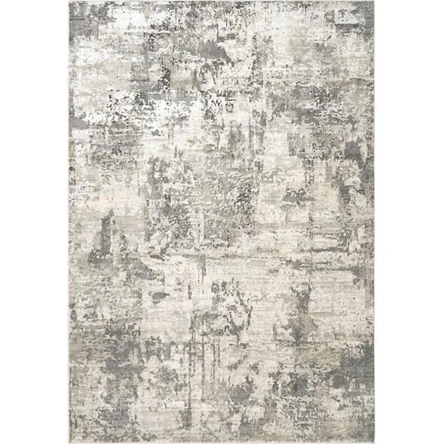Dynamic Rugs ON466873190 3 ft. 6 in. x 5 ft. 6 in. Onyx 6873 Rectangle Contemporary Area Rug - 190 Cream & Grey