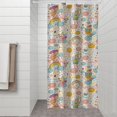 thumbnail image 2 of Fairy Princess Rainbow Pattern Shower Curtain 36"x72" ,Bathroom Decorative Shower Curtains Set with 12 Hooks,Modern Waterproof Washable Shower Curtain, 2 of 6