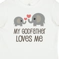 thumbnail image 4 of Inktastic My Godfather Loves Me Godson Boys or Girls Baby T-Shirt, 4 of 5