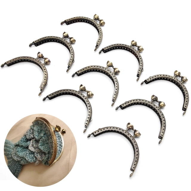 Kiss Lock Frame, Practical Metal Purse Lock Frame Stable Sturdy For Dinner Bags For Luggage For Handbags For Evening Bags