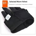 thumbnail image 3 of Winter Thermal Gloves Touch Screen Glove Water Resistant Windproof Warm for Driving Cycling Running, 3 of 10