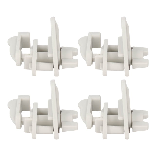 Pontoon Boat Door Latches, 4 Set Pontoon Boat Gate Latch Kit 1 To 1.25in Wide Application Easy To Install Corrosion Resistant for Left for RV