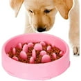 thumbnail image 1 of Slow Feeding Bowl For Dogs, Slow Feeding Bowl, Anti Glutton Bowl For Dog Cat, Promotes Healthy Eating And Slow Digestion (pink), 1 of 4