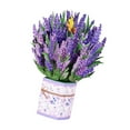thumbnail image 2 of Popup Cards, Paper Flower Bouquet Card, Birthday Card, Anniversary Card, 3D Popup Greeting Cards with Note Card and Envelope Lavender, 2 of 9