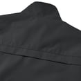 thumbnail image 5 of Frnrwgo Men's Vest Sleeveless Stand Collar Zipper Multi-Pocket Solid Color Outdoor Utility Vest, 5 of 10