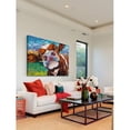 thumbnail image 4 of Marmont Hill Curious Cow I Canvas Wall Art, 4 of 7